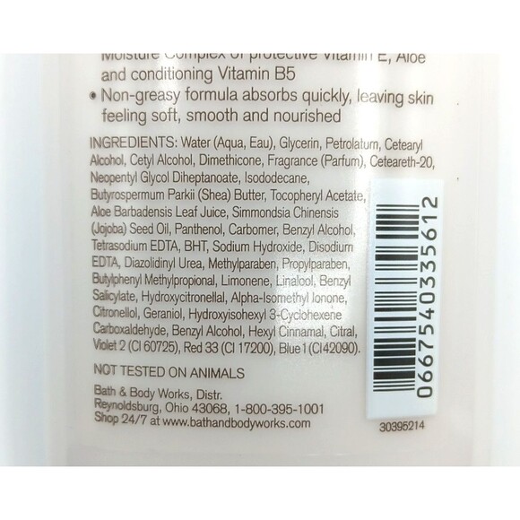 Bath & Body Works Hello Beautiful Moisture Lotion Shea Butter & Vitamin E 8oz - Picture 3 of 3